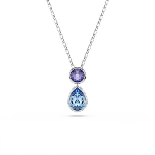 Pendente Swarovski Chroma Cristalli Multicolor Rodio