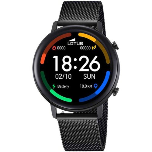 Smartwatch Uomo Lotus Smartime 50043/1 Acciaio Nero Touch