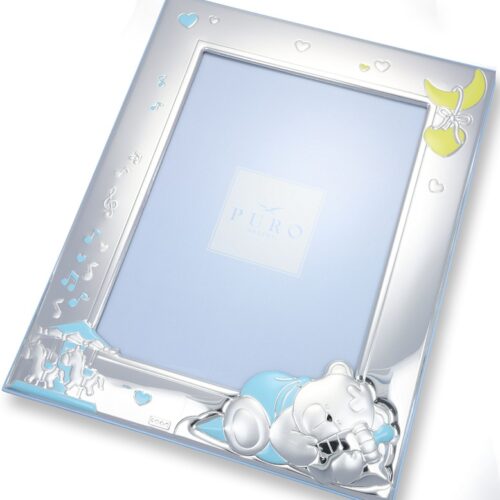 Portafoto Puro Argenti Orsetto Sleepy Celeste 13x18 PU8511/13C