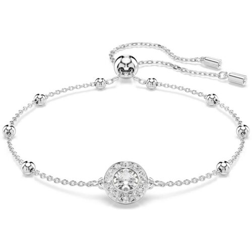 Bracciale Swarovski Una Angelic argento con cristalli bianchi