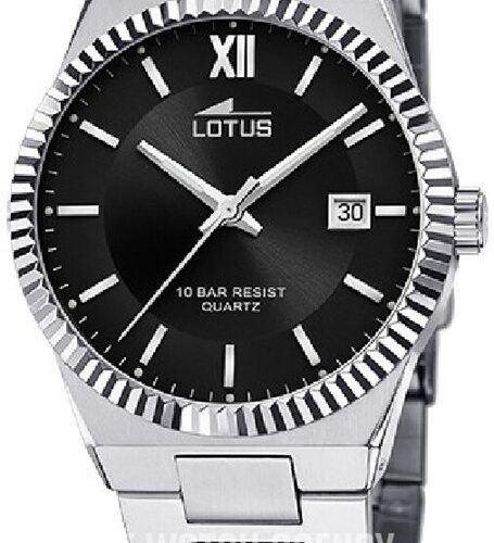 Orologio Uomo Lotus Freedom 18835/3 Acciaio Nero Elegante