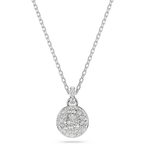 Collana Swarovski Attract pendente pavรฉ bianco rodiato