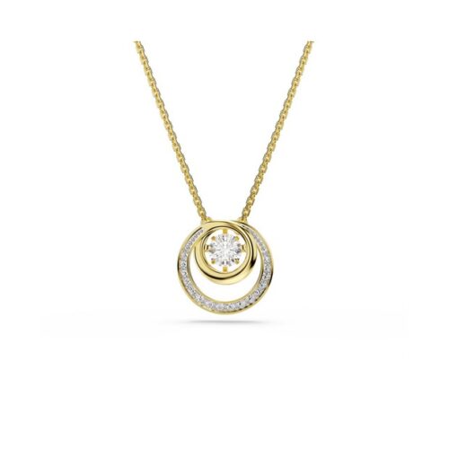 Pendente Swarovski Hyperbola Dancing Stone Cristalli Oro