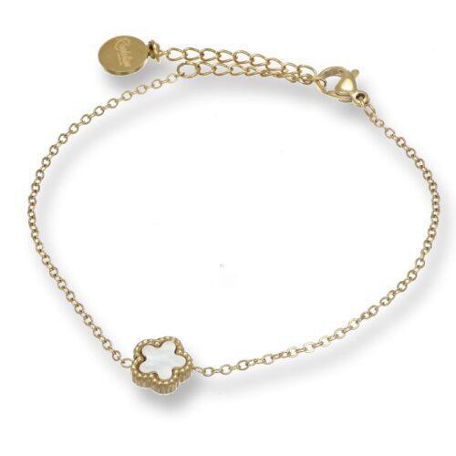Bracciale Quadrifoglio Madreperla Revolution Gioielli Essenza
