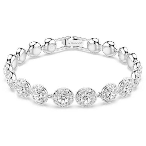 Bracciale Swarovski Angelic argento cristalli rotondi elegante