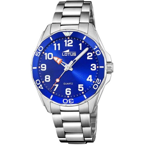 Orologio Bambino Lotus Junior 18860/1 Acciaio Quadrante Blu