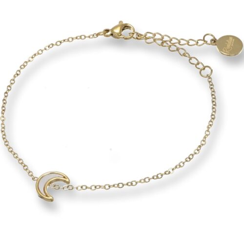 Bracciale Luna Madreperla Dorato Revolution Gioielli Essenza