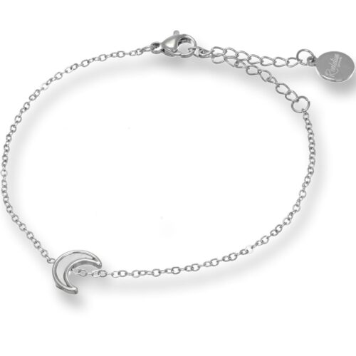 Bracciale Luna Madreperla Acciaio Revolution Gioielli Essenza