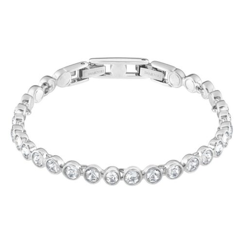 Bracciale Swarovski cristalli finitura rodiata elegante donna