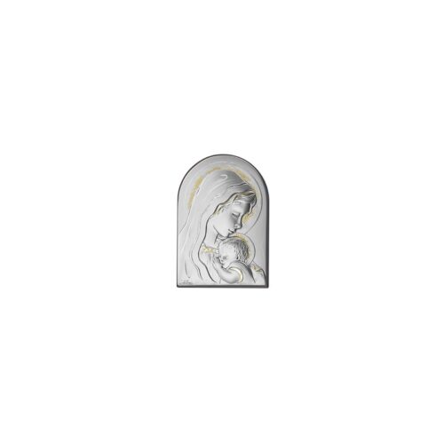Pannello Madonna con Bambino Acca Argento 925 35LT.1