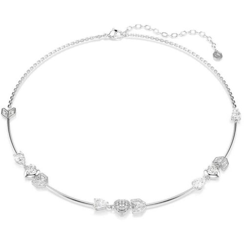 Collana Swarovski Idyllia Cuore Freccia Cristalli Rodio