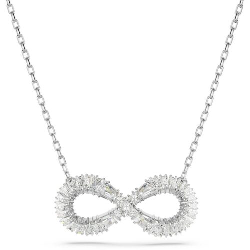 Collana Swarovski Hyperbola infinito con cristalli