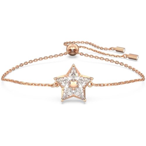 Bracciale Swarovski stella rosé regolabile cristalli donna