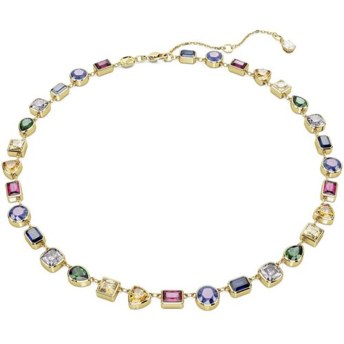 Collana Swarovski Gema multicolor placcata oro
