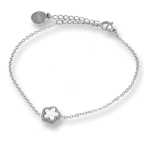Bracciale Quadrifoglio Madreperla Revolution Gioielli Essenza