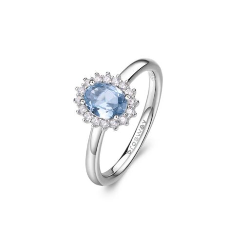 Anello Donna Brosway Fancy Aqua Green FCL74C misura 14