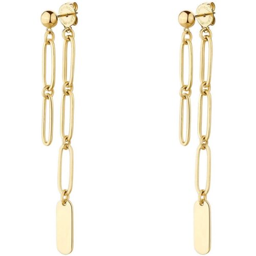 Orecchini Brosway Essential Pendenti Dorati BNL100
