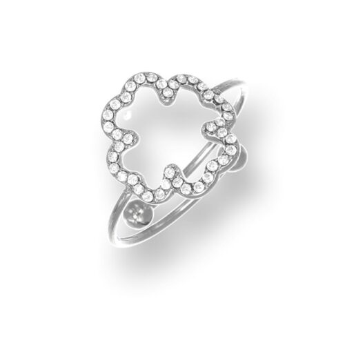 Anello Donna Revolution Gioielli Essenza Quadrifoglio