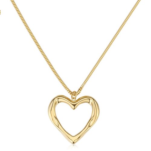Collana Uomo Sagapò Monaco SMN02 in acciaio con finitura dorata