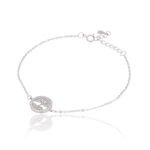 Bracciale TerryOro Albero della Vita in Argento 925 con Zirconi