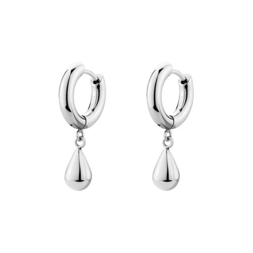 Orecchini Brosway Perfect BPC44 acciaio cerchio goccia