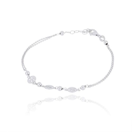 Bracciale TerryOro Essenza 137B2113 Bracciale Con Tondini E Infinito