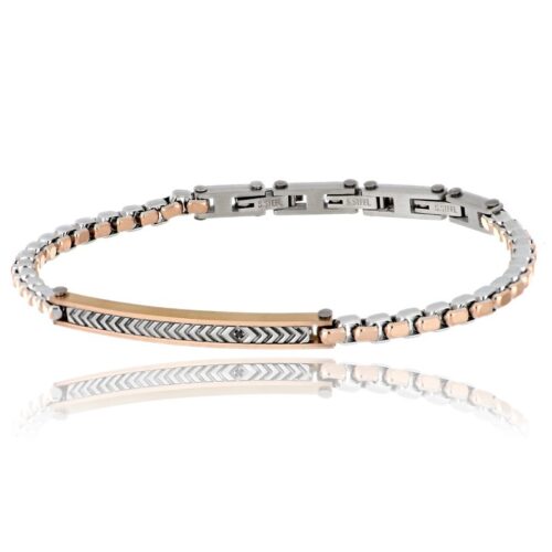 Bracciale Uomo Forge Revolution Gioielli Acciaio Uomo