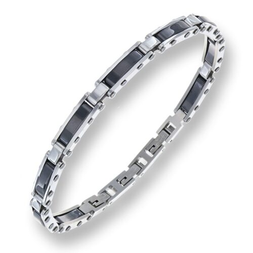 Bracciale Uomo Revolution Forge Ceramic Ceramica Nero