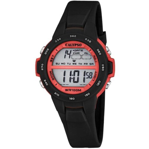 Orologio Calypso Bambino Digitale Nero K5850/6