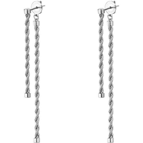 Orecchini Brosway Essential Pendenti Catena Acciaio BNL087