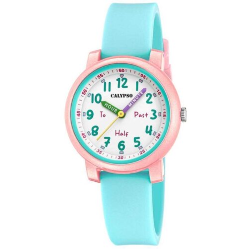 Orologio Calypso Bambino Solo Tempo Verde Acqua K5827/3