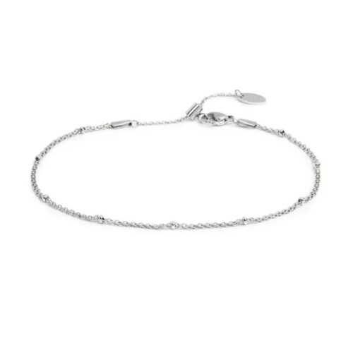 Cavigliera Marlù 20CV100 catena mesh 0.20 cm in acciaio