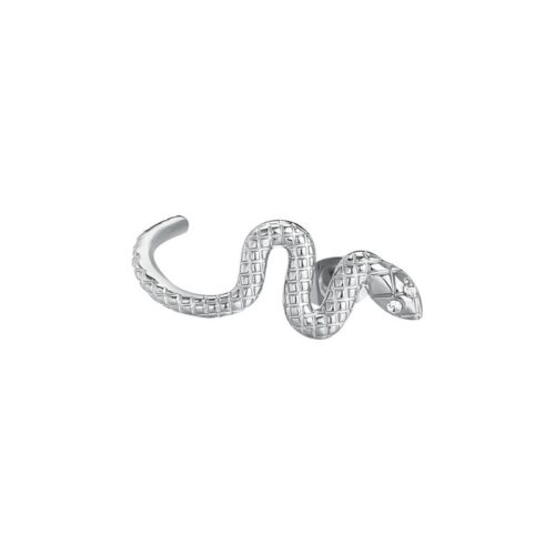 Mono orecchino Brosway Chakra BHKE190 serpente acciaio cristalli
