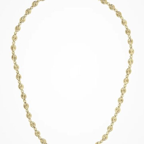 Collana Desmos Crystal Bloom BGW 41 argento 925 chicco giallo / pallina rodio