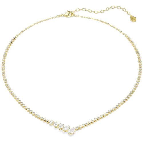 Collana Swarovski Mesmera 5747931 tagli misti bianca oro