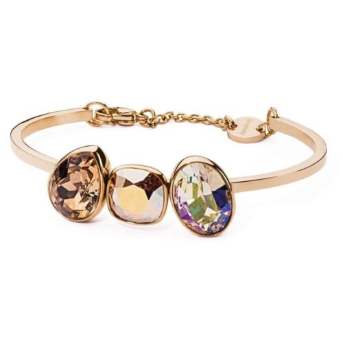 Bracciale Brosway SYMPHONY Acciaio Oro Cristalli Multicolor BFN13