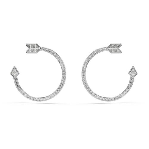 Orecchini a cerchio Swarovski Idyllia 5741522 con cristalli
