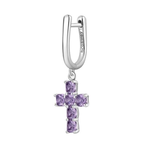 Orecchino Donna Brosway Fancy FMP20 Viola Ametista