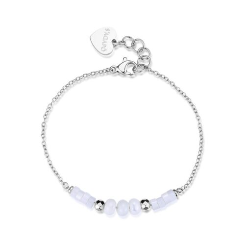 Bracciale Donna S'Agapò Glint SGI38 in acciaio acciaio