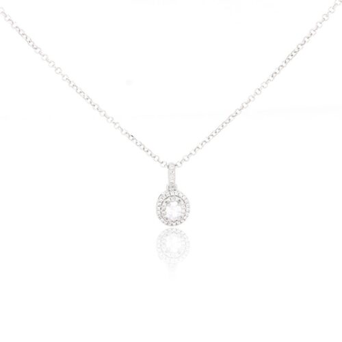 Collana TerryOro Essenza 217P-1879 Punto Luce bianchi