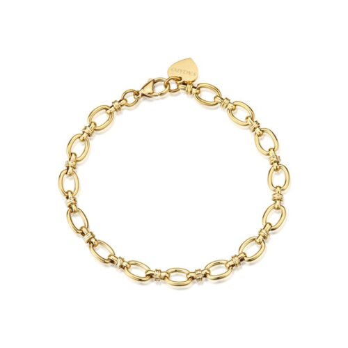 Bracciale Donna S'Agapò S'Agapò SHK117 in acciaio dorato