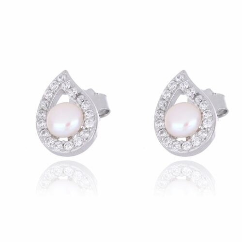 Orecchini TerryOro 217E-0798 Goccia Argento 925 Bianchi
