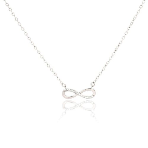 Collana TerryOro Essenza 217CL-0079 Infinito bianchi
