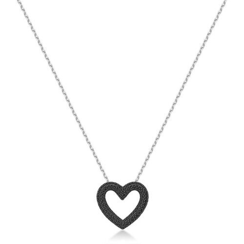 Collana Donna Brosway Fancy FMB126 argento 925 cuore rutenio