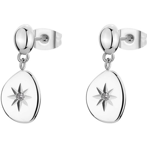 Orecchini Brosway Essential Acciaio Stella Pendenti BNL109
