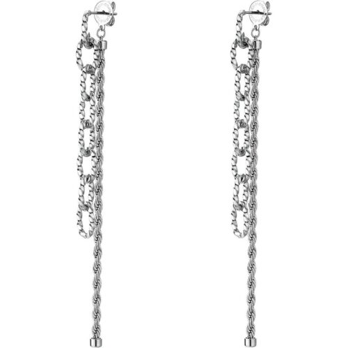 Orecchini Brosway Essential Pendenti Catena Acciaio BNL083