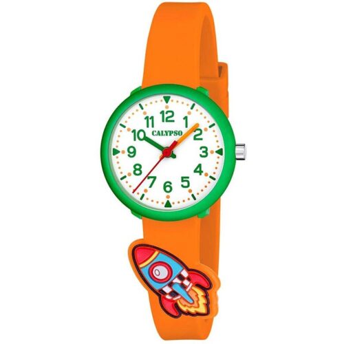 Orologio Calypso Bambino Solo Tempo Arancione K5845/3