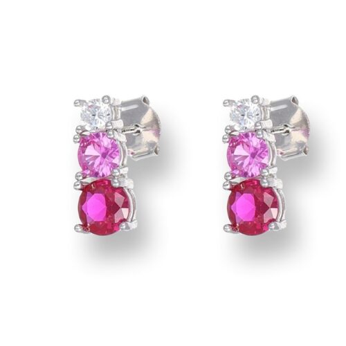 Orecchini TerryOro 217E-2622 RB Trilogy Argento 925 Rossi