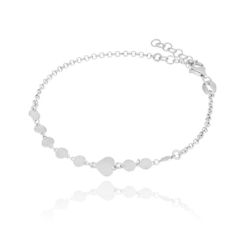 Bracciale TerryOro Essenza 137B2102 Bracciale Con Cuore E Maglia Diamantata