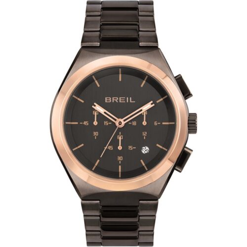 Orologio Uomo Breil TW1907 cronografo con struttura in acciaio. dettagli neri